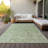 Everlee Washable Abstract Indoor / Outdoor Rug-1736277736