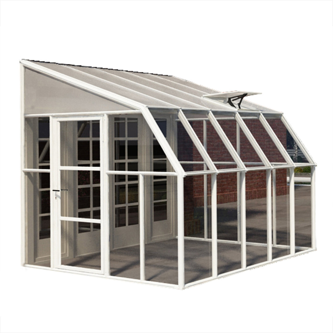 Rion 2.6 m W x 3.2 m D Steel Sun Room