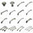 Handle Stainless Steel Arch Pull Multipack-29109411