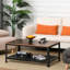 Four Leg Coffee Table with Storage