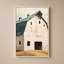 «Big Barn Blue» par Susan Arnot - Impression sur toile-117471911-117471912-117471931