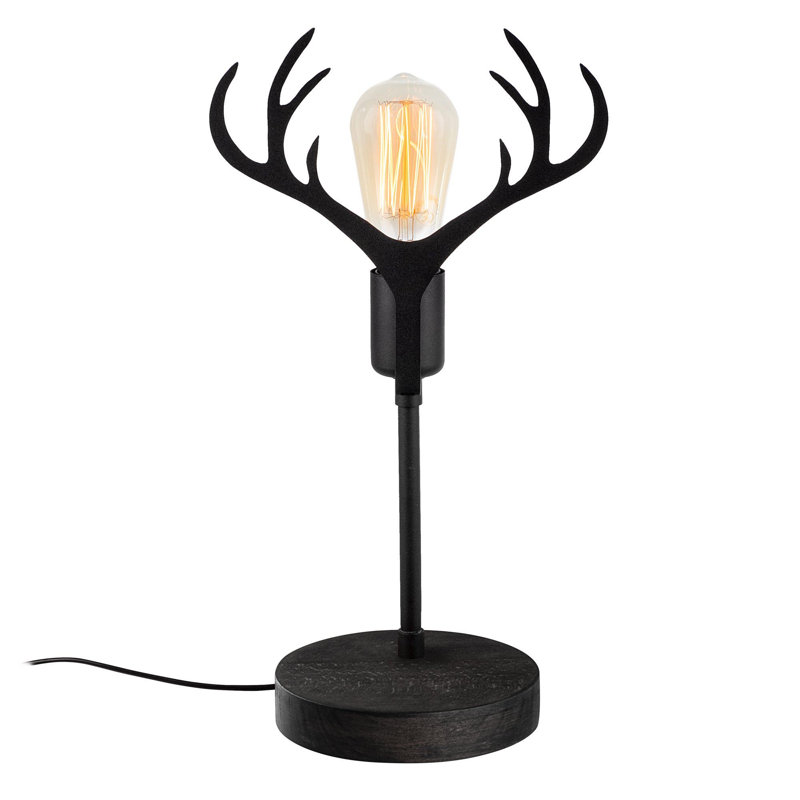 Divisadero 15.75" Table Lamp, Black