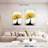 Harnek Abstract Splattered Yellow Tree-108505400