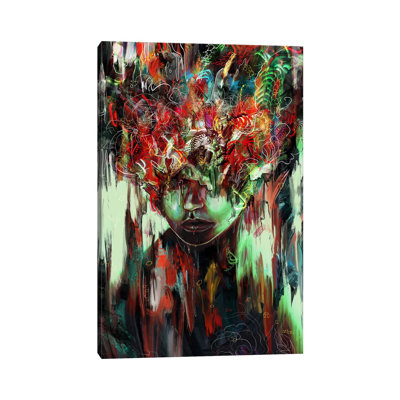 Chaotic Mind by Nicebleed - Wrapped Canvas Print