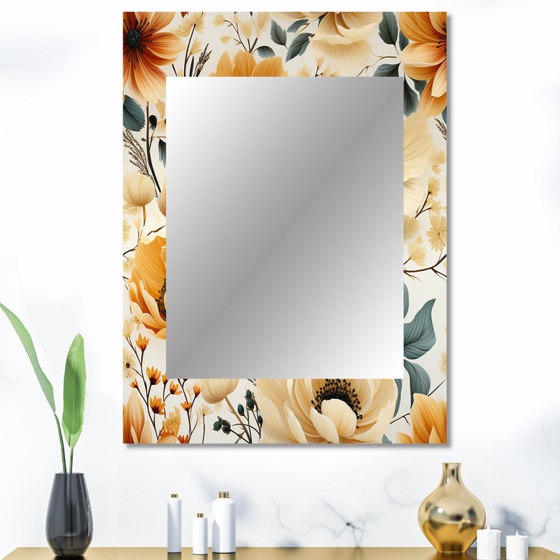 Wheless - Traditional Rectangular Wall Mirror, 40 po x 30 po