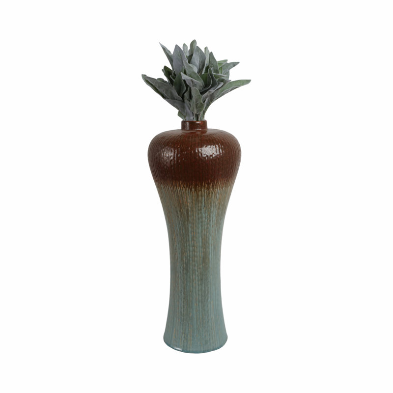 Vase Krstoneine, H 26 po x l 10 po x P 10 po