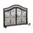 Small Crest Fireplace Screen With Doors-16278113-111135027