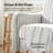 Terren Linen Striped Recliner-2096006089