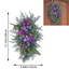 2 pièces couronne de printemps artificielle décoration couronne couronne de printemps, décoration de fête de mariage maison de campagne