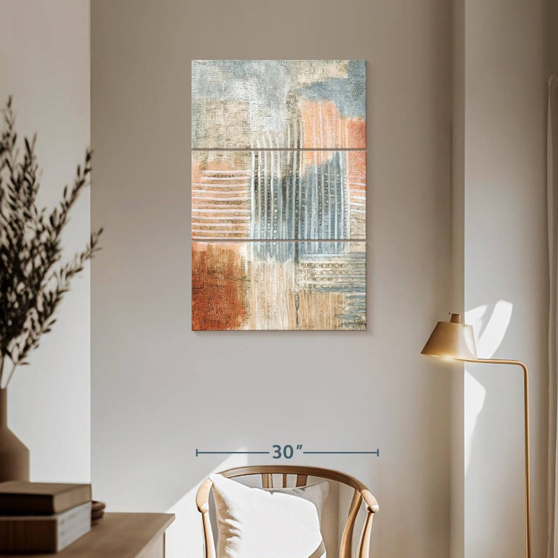 Avery Summer Rust I, 57" H x 36" W