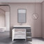 Eliza 42'' Single Bathroom Vanity with Acrylic Top-1901810380