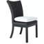 Montecito Woven N-Dura Resin Wicker Outdoor Dining Side Chair - Onyx-1910438043-1910438044-2128870513