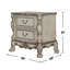 Table de chevet moderne à 2 tiroirs Andrais-97500369