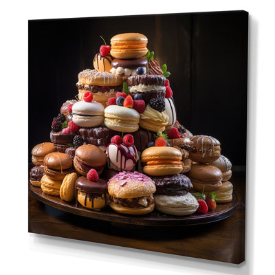 Sweet Pastries II, reproduction d'art sur toile