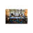 Black Themed Multicolored Flower And Bird Patterned Modern Decorative Carpet-2096302284