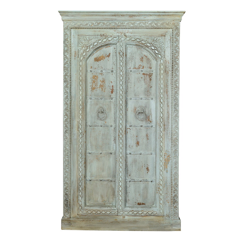 Andromeda 2 Door Solid Wood Wardrobe