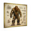 «Vintage Bigfoot Blueprint», art mural Bigfoot-676406802-676406825