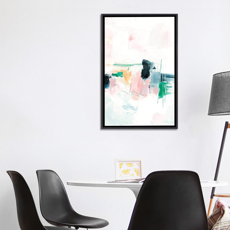 Reproduction d’art, "passing Rain I" par Ethan Harper, H 40 po x l 26 po x P 1,5 po, Toile tendue, Pas de tapis