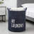 Foldable Laundry Hamper With Drawstring Closure, Large Capacity Fabric Storage Basket For Clothes, Blankets, And Home Organization, Water-Resistant And Breathable Design-1311690273-1311690278