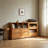European style retro floor mounted bookcase