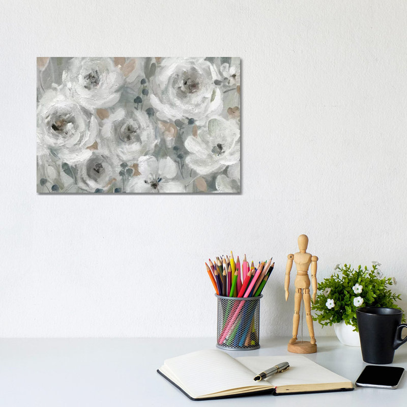 Neutral Symphony by Carol Robinson - Wrapped Canvas Painting, 20.32 cm H x 30.48 cm W