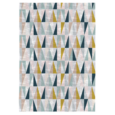 Aimee Geometric Area Rug