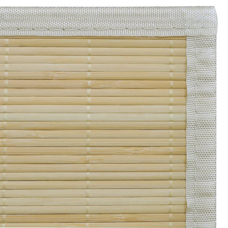 Solid Colour Hand Woven Area Rug, Runner 80 x 300 cm, Brown