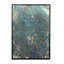 Acid Wash Flat Metal Wall Mirror