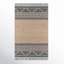 Esme Geometric Area Rug in Beige/Blue-1016356349