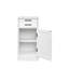 Armoire à vin blanche modulaire avec huche - Buffet de rangement pour salle à manger, salon, bureau-118439686