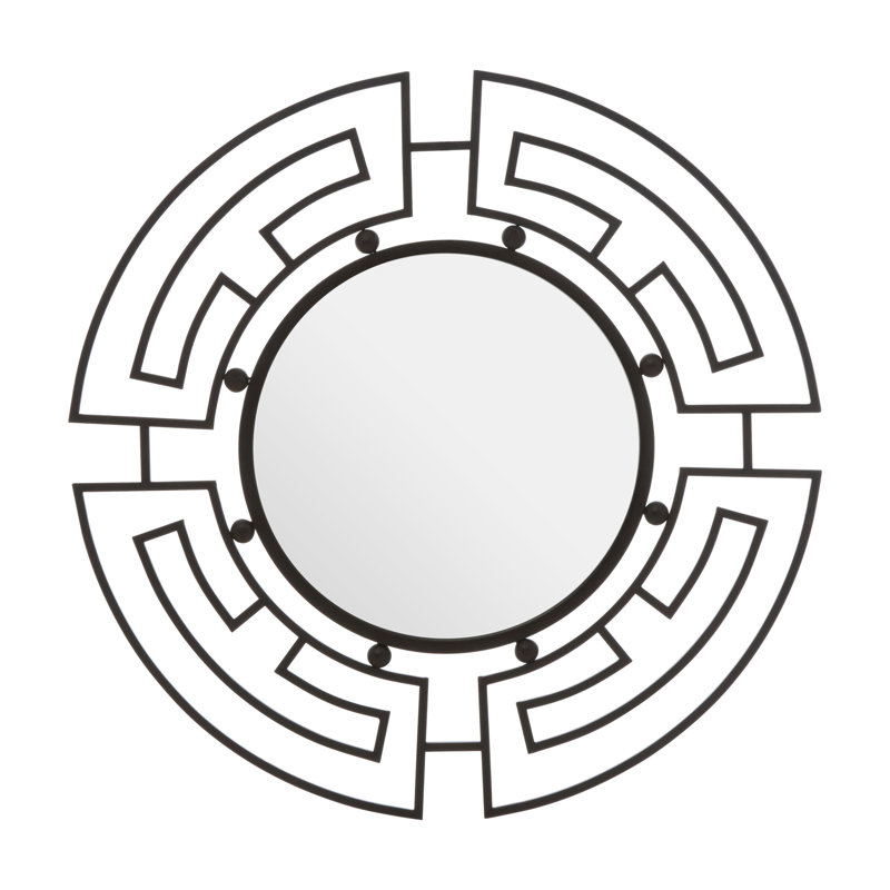 Metal Round Mirror
