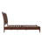 Ambie Low Profile Solid Wood Slatted Spindle Sleigh Bed-51407722-51407716