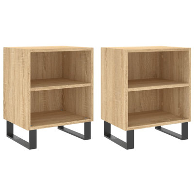 Mariacecilia 40 cm W Iron Bedside Table