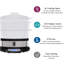 Innoteck Kitchen Pro 3-Tier Steam Cooker With Digital Timer, 9Liter Cooking Capacity, 800W BPA Free