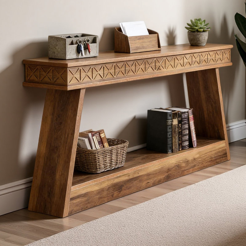 Two-Tiered Sofa Table,Versatile Entryway Table,Console Table