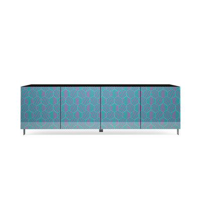 Bahr 4 -Door Accent Cabinet
