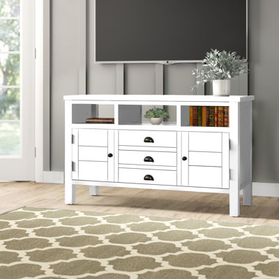 Castile Solid Wood TV Stand for TVs up to 65" by Birch Lane