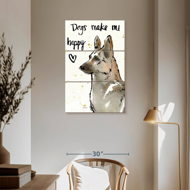 Brampt Strike A Paws VIII, 57" H x 36" W