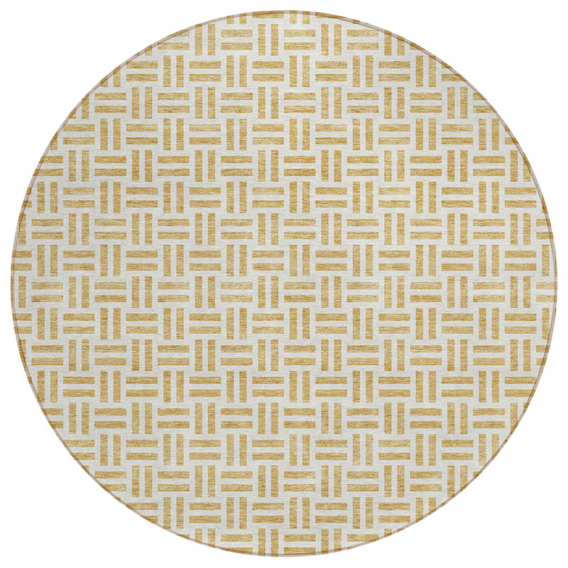 Tapis rond 8 po