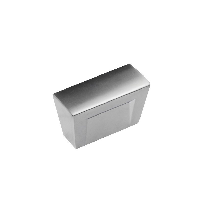 Expression Rectangle Knob, Matte Chrome