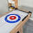 9-Foot Deluxe Classic Shuffleboard Table The Drift Architect 9' Woodgrain Veneer Shuffleboard Table