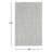 Juno Hand Loomed Recycled P.E.T. Polyester High-Low Geometric Rug -1750591955