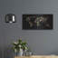 Winston Porter «Christmas Map» par Mark Ashkenazi, art mural en métal-77118384