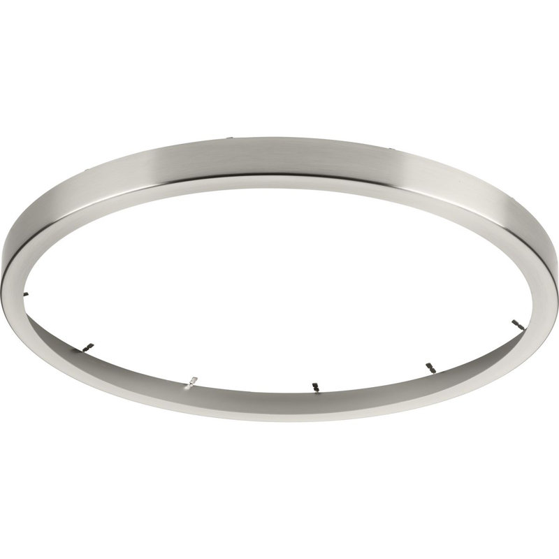 Filtre de lumière Arenijus Edgelit, Nickel brossé, H 1,1 po x l 18 po x P 18 po