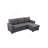 Henos Reversible Sleeper  84" Reversible Sleeper Sectional Sofa with Storage Chaise, USB Charging Ports and Pocket-1955271285
