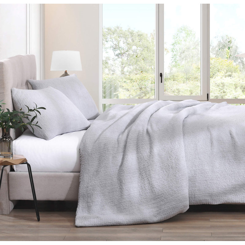 Snug Standard Duvet Cover, King Duvet Cover, Cloud Gray