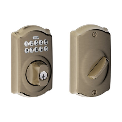 Schlage Keypad Deadbolt with Camelot Trim