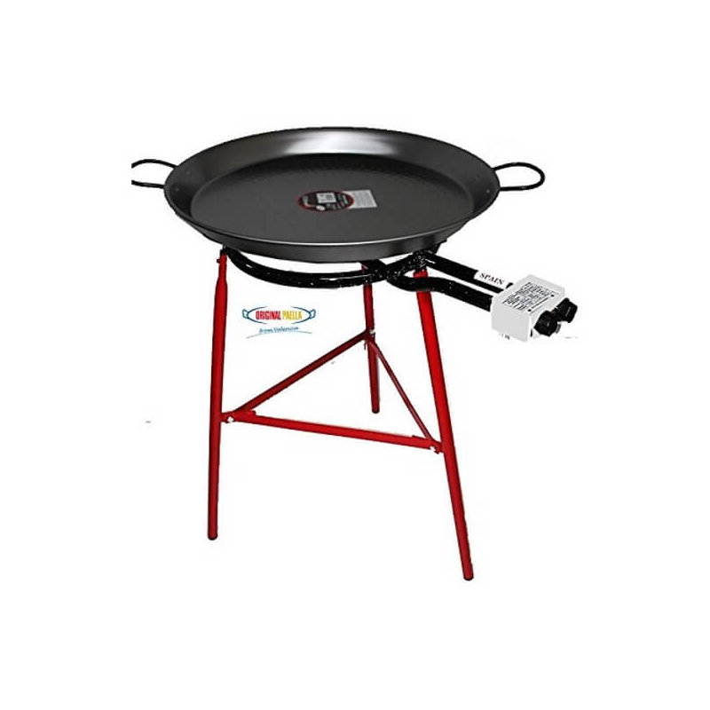 Mr Funnel Callow Retail Stainless Steel Paella Pan, 75cm H x 70cm W x 70cm D