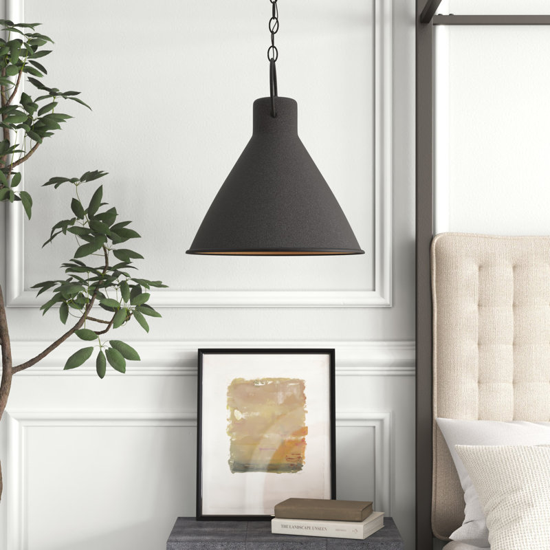 Amara 1 - Light Single Pendant, 21.5" H x 18" W x 18" D, Polished White