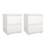 Ensemble de 2 tables de chevet 2 tiroirs l 15,83 po Aurora